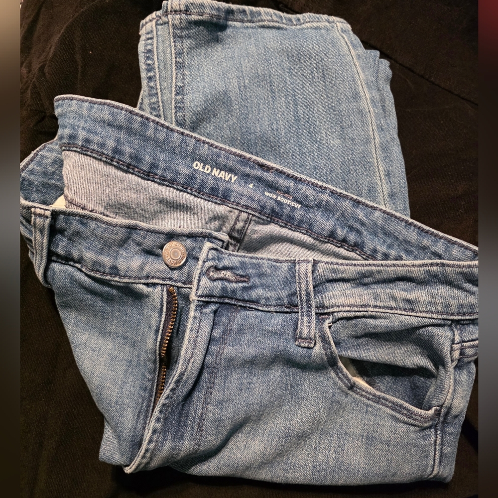 Old Navy Women's Light Blue Boyfriend Jeans